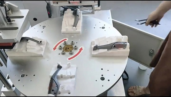 空气品质测试仪正面自动化设备贴膜机价钱-空气品质测试仪